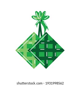 green hanging ornament decoration vector illustration cartoon isolated style