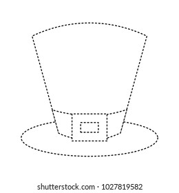 green hat leprechaun for st patricks day