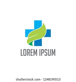 Green health logo template
