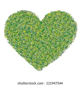 green heart