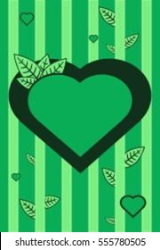 Green Heart Card