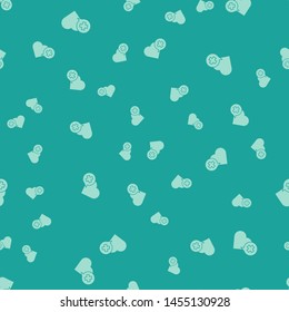Green Heart with a cross icon isolated seamless pattern on green background. First aid. Healthcare, medical and pharmacy sign. Vector Illustration Green Heart with a cross icon isolated seamless pattern on green background. First aid. Healthcare, medical and pharmacy sign. Vector Illustration