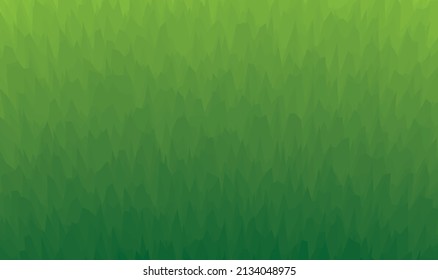 green hedge, grass backround  - vector illustration