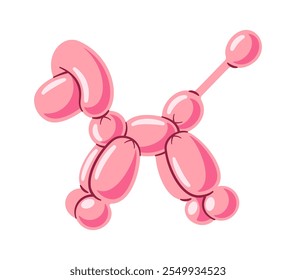 Green helium balloon dachshund dog