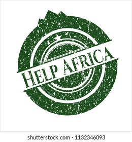 Green Help Africa distress rubber seal