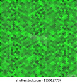 green hexagon background 