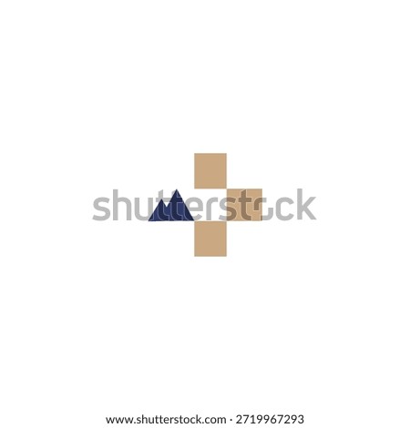 green hill logo design sign 1 vector illusion