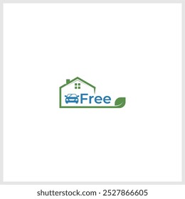 Ícone de Linha Fina do Ambiente Residencial Verde