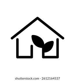 Green Home Graphic Representation for Environmental Architecture Design