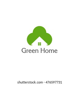 Green home logo