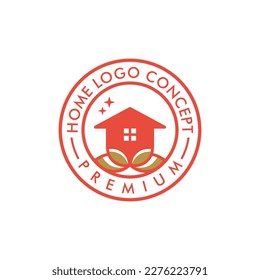 Vector de diseño del logotipo del Hogar Verde Ilustración