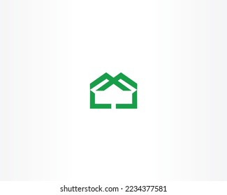 Logo-Design für grünes Haus