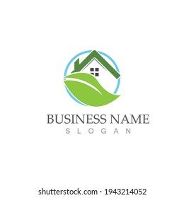 green home  vector template design