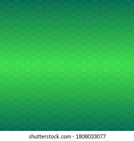 Green honeycomb mosaic. Seamless vector illustration. Follow other mosaic patterns in my collection.