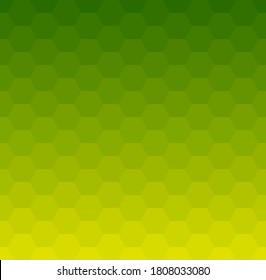 Green honeycomb mosaic. Seamless vector illustration. Follow other mosaic patterns in my collection.