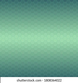 Green honeycomb mosaic. Seamless vector illustration. Follow other mosaic patterns in my collection.