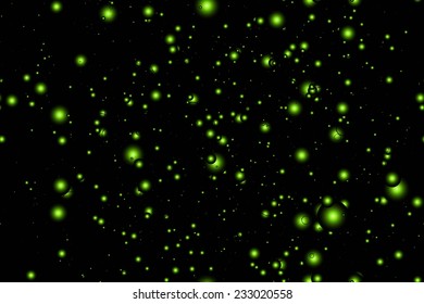 Green honeycomb seamless pattern background alien style