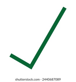 gancho verde sobre fondo blanco 