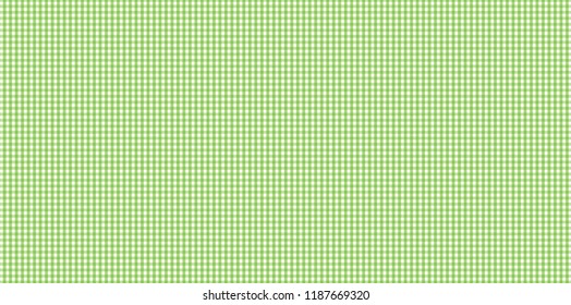 Green horizontal Gingham pattern. Texture from rhombus/squares for - plaid, tablecloths, clothes, shirts, dresses, paper, bedding, blankets, quilts and other textile products.