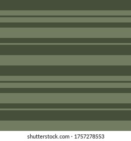 Green Horizontal striped seamless pattern background suitable for fashion textiles, graphics