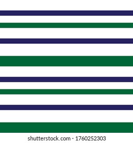 Green Horizontal striped seamless pattern background suitable for fashion textiles, graphics