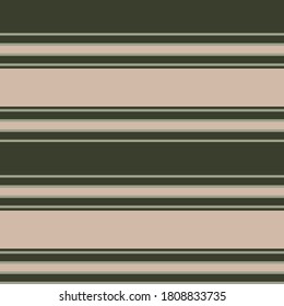 Green Horizontal striped seamless pattern background suitable for fashion textiles, graphics