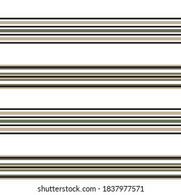 Green Horizontal striped seamless pattern background suitable for fashion textiles, graphics