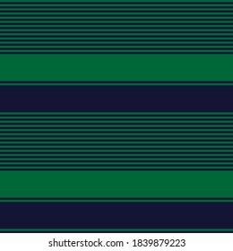 Green Horizontal striped seamless pattern background suitable for fashion textiles, graphics