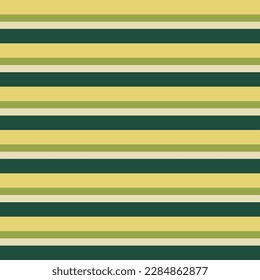 Fondo de franjas horizontales verdes. Patrón colorido. Diseño de impresión. Diseño de fondo de escritorio. Vector. Simplicidad. Patrón minimalista. Vector sin inconvenientes.Fondo. Decorativo. Simplicidad. Tono de color verde.