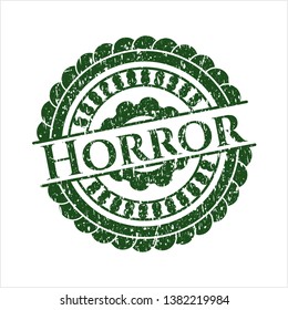 Green Horror distressed rubber texture
