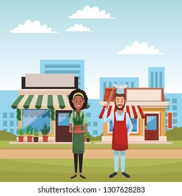 green house and bakery