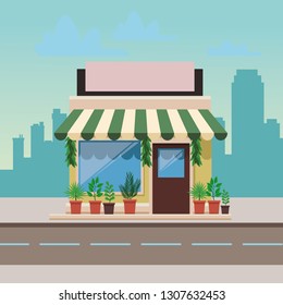 green house cartoon