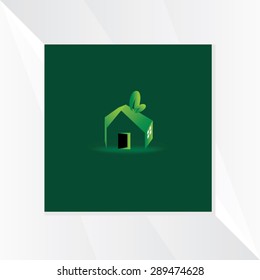 green house concept vector illustration 