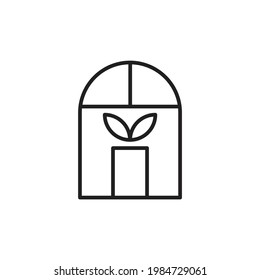 Green house icon design. vector illustration