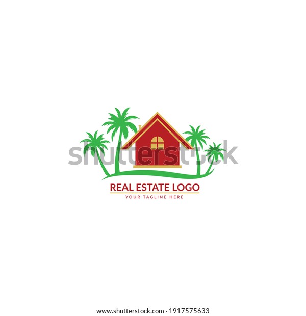 Green house icon logo\
vector