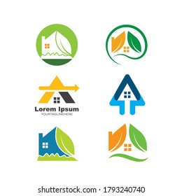 green house icon vector illustration template