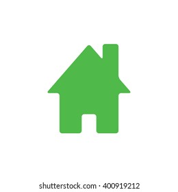 Green House Icon Vector Illustration