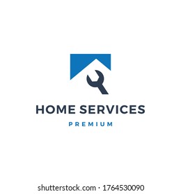 green house leaf roof logo vector icon illustration	