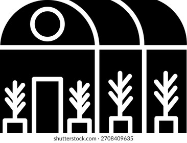 Diseño de ícono de Vector de línea de casa verde