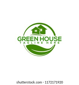 Green House Logo Design