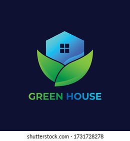 Green House Logo Design for resedential or property business 