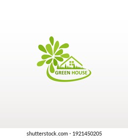 green house logo, design, vector logo for your business