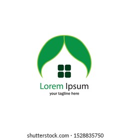 green house logo icon vector template
