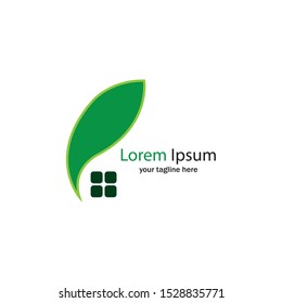 green house logo icon vector template
