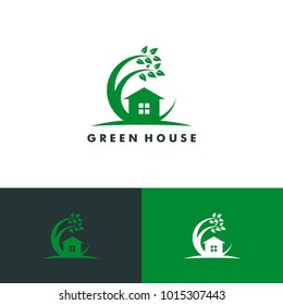 green house logo template