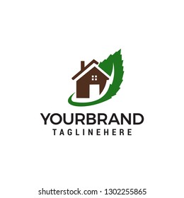 green house logo Template vector icon design