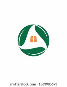 Green House Logo Vector 001
