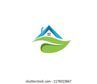 green house logo vector