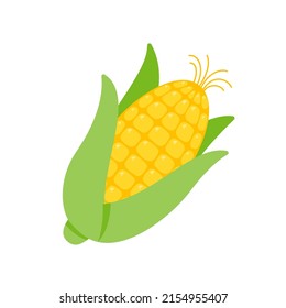 Green husks of yellow corn are used as a food ingredient.