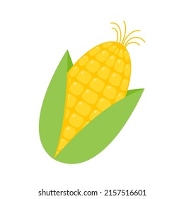Green husks of yellow corn are used as a food ingredient.